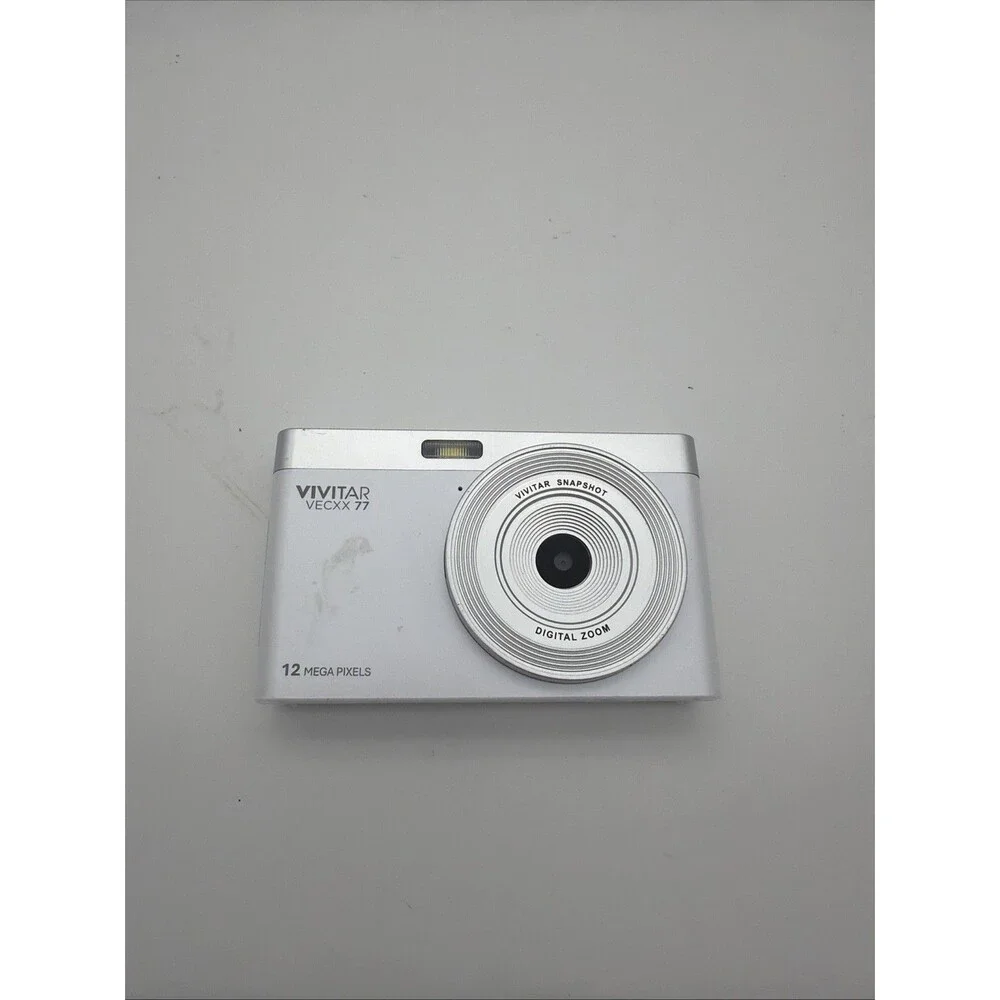 Vivitar Vecxx77 Digital Camera White. Tested and Working